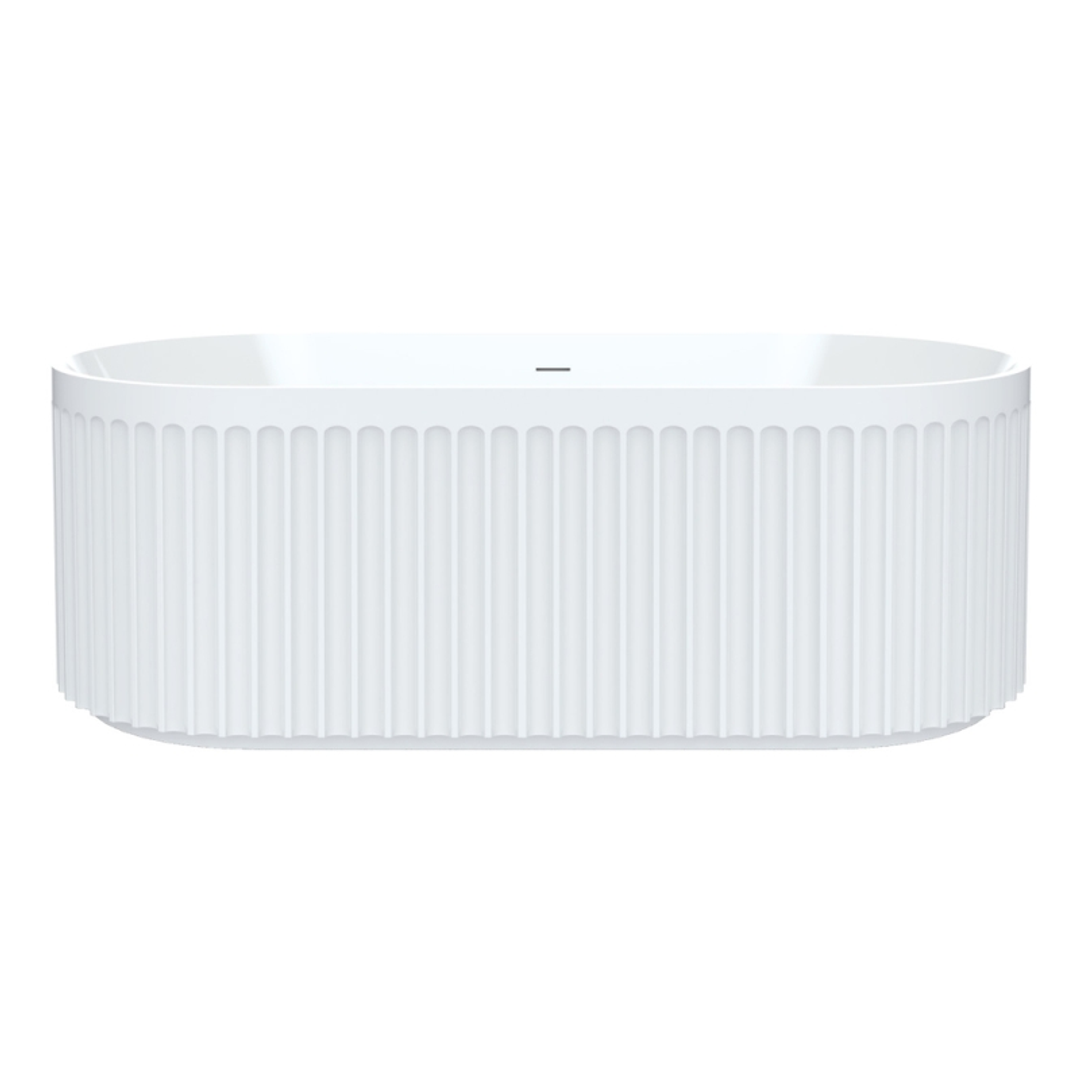 Fienza Eleanor 1700Mm Freestanding Bath Gloss White 1700X800X580Mm Fr711-1700