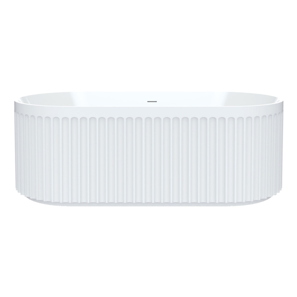 Fienza Eleanor 1700Mm Freestanding Bath Gloss White 1700X800X580Mm Fr711-1700