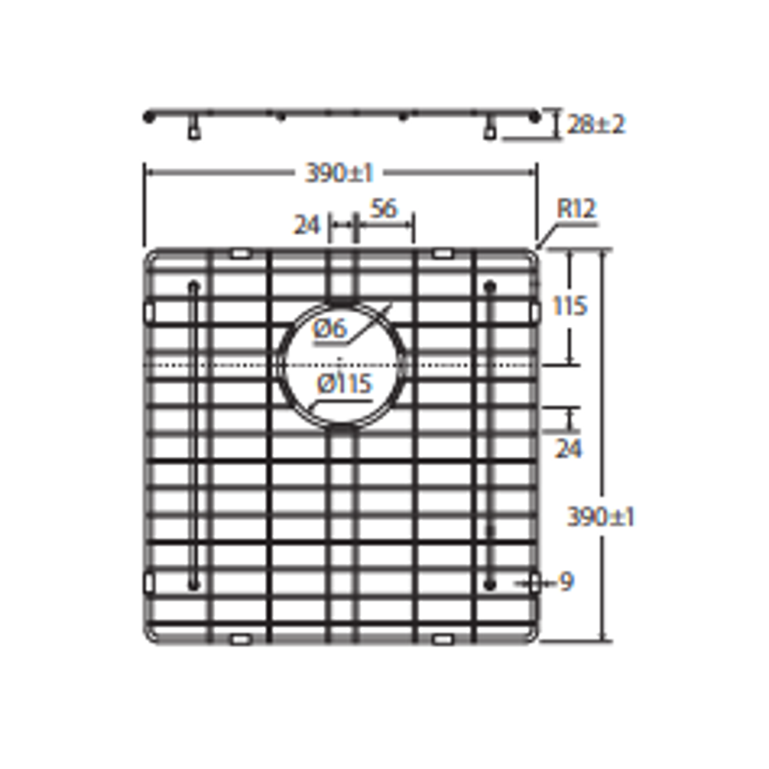 Fienza Hana 40L Sink Protector