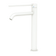 Fienza Kaya Care Tall Basin Mixer Matte White