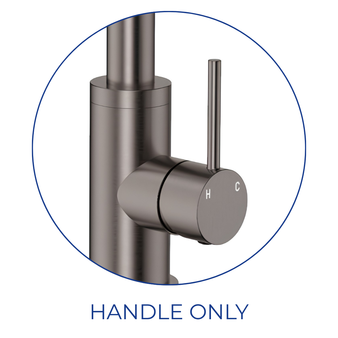 Fienza Kaya Sink Mixer Handle Only Gun Metal