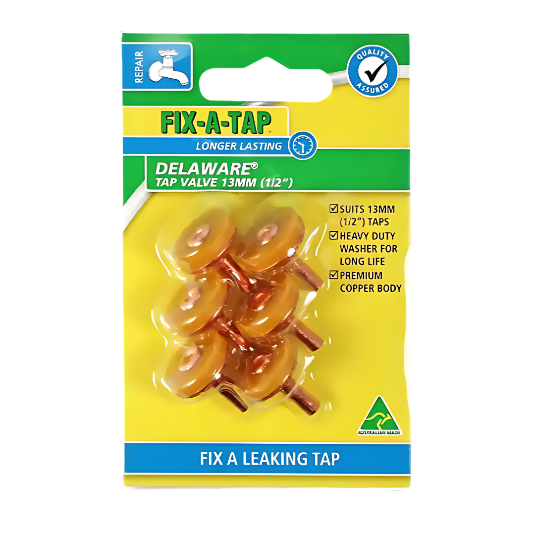 Fixatap Delaware 12mm Tap Valve (6 Pack)