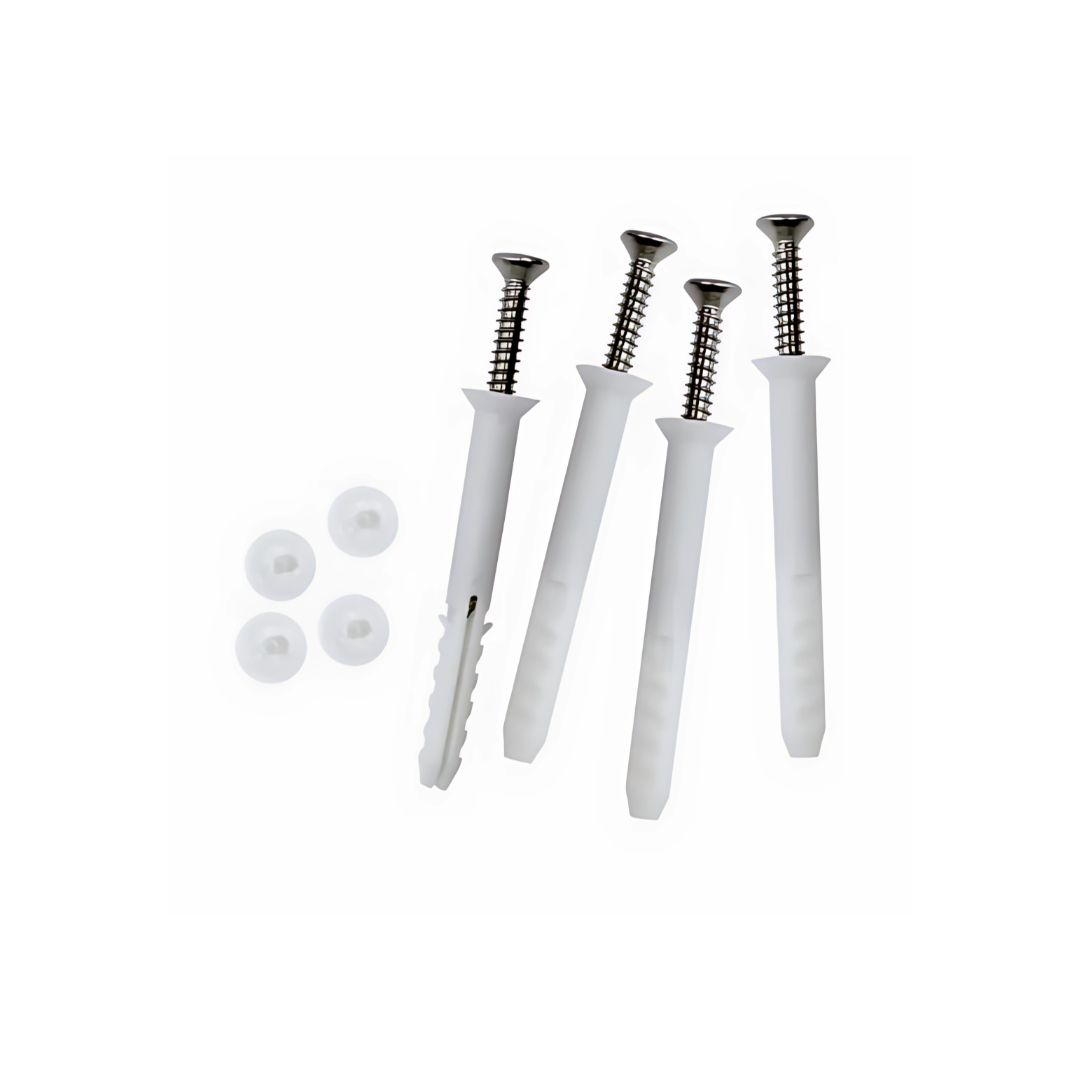 Fixatap Pan Screw and Plug S/Steel for Concrete Floor (4 Pack)