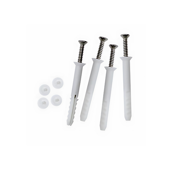 Fixatap Pan Screw and Plug S/Steel for Concrete Floor (4 Pack)