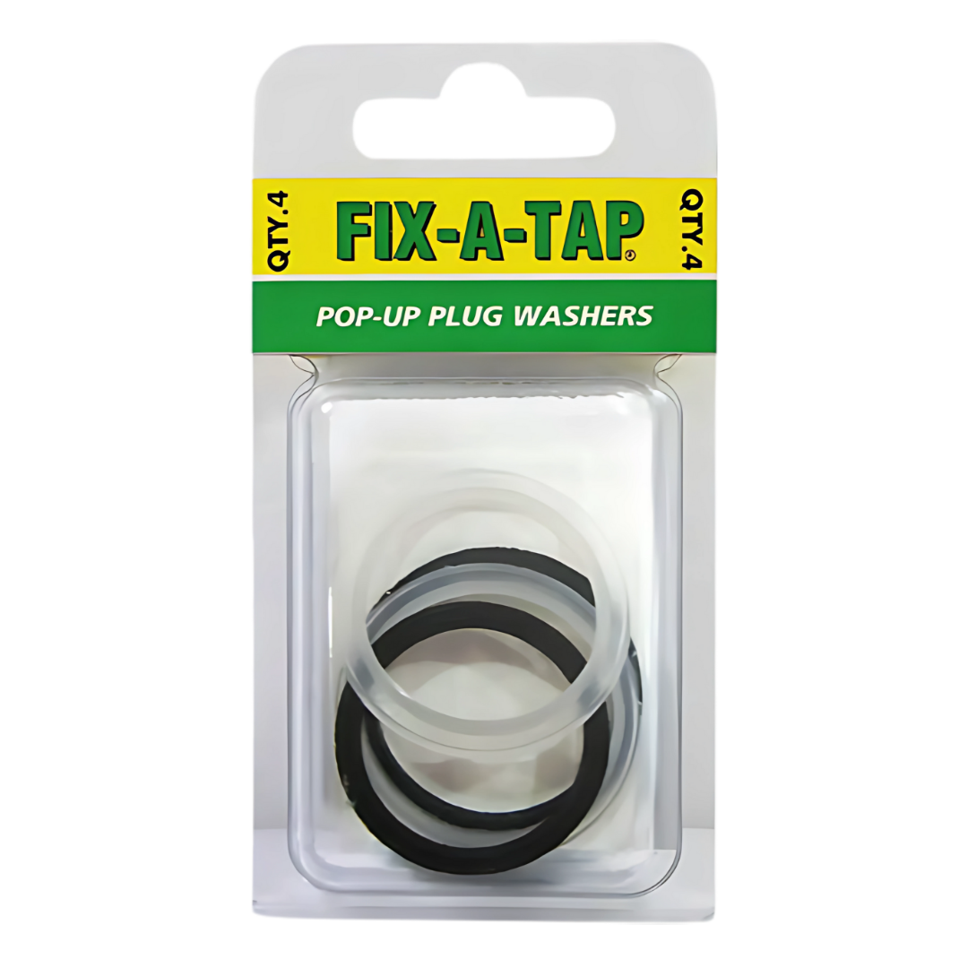 Fixatap Pop Up Plug and Waste Washers (4 Pack)