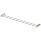 Bella Vista Mica Fluted Double Towel Rail Brushed Nickel