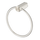 Bella Vista Mica Fluted Towel Ring Brushed Nickel