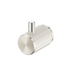 Bella Vista Mica Fluted Robe Hook Brushed Nickel
