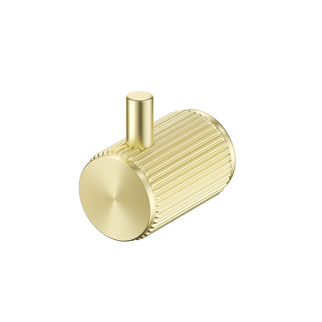 Bella Vista Mica Fluted Robe Hook French Gold