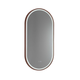 Remer Gatsby Led Mirror Cuban Bronze Frame With Mirage Magnifier