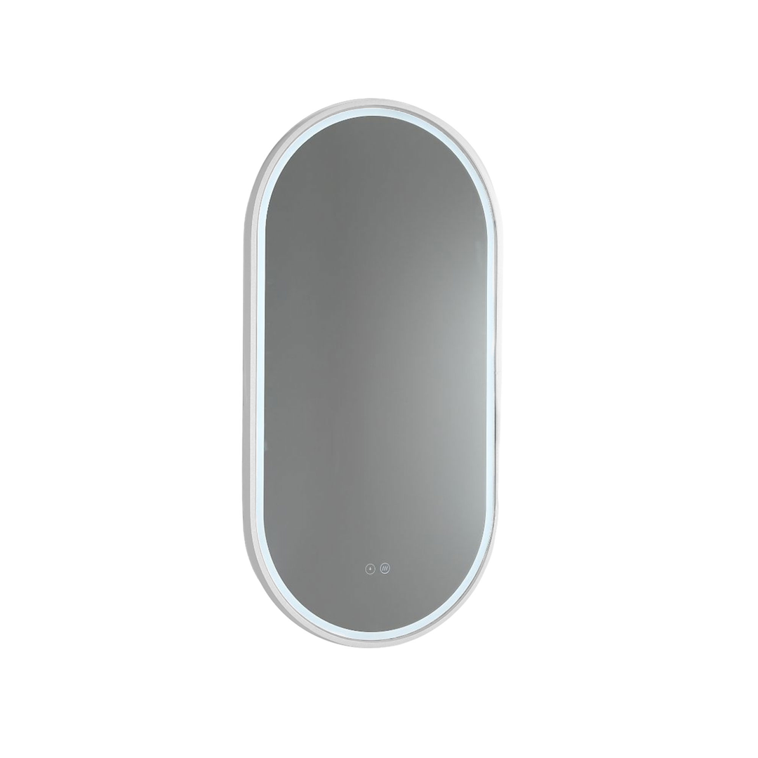 Remer Gatsby Led Mirror With Milano White Frame