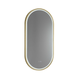 Remer Gatsby Led Mirror Nordic Gold Frame With Mirage Magnifier