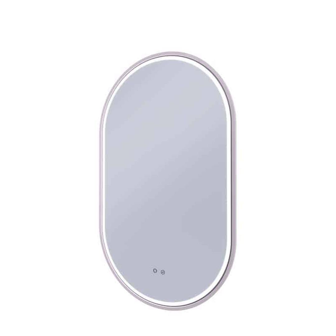 Remer Gatsby 600D Led Mirror With Brits Nickel Frame