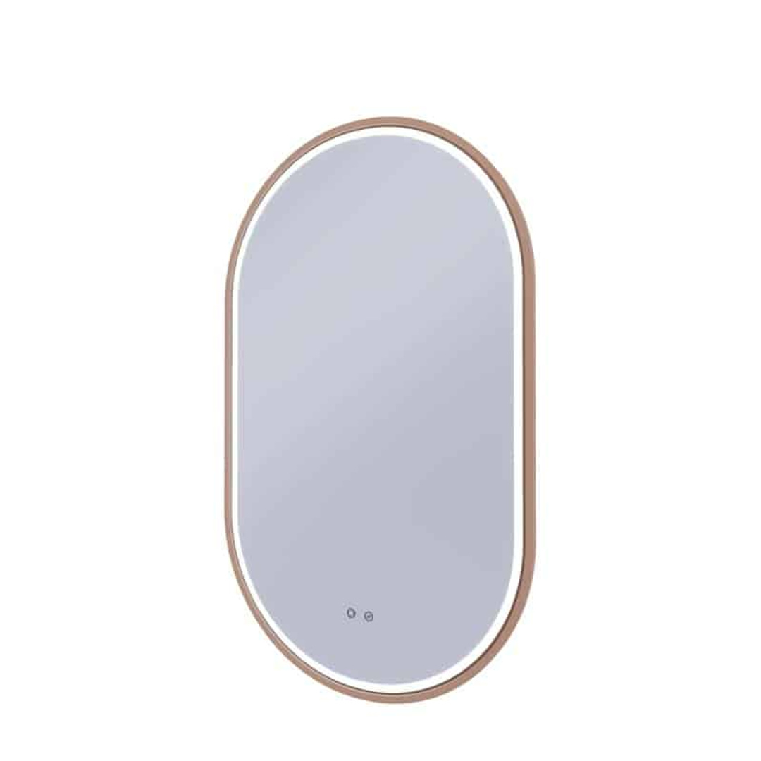 Remer Gatsby 600D Led Mirror With Cuban Bronze Frame
