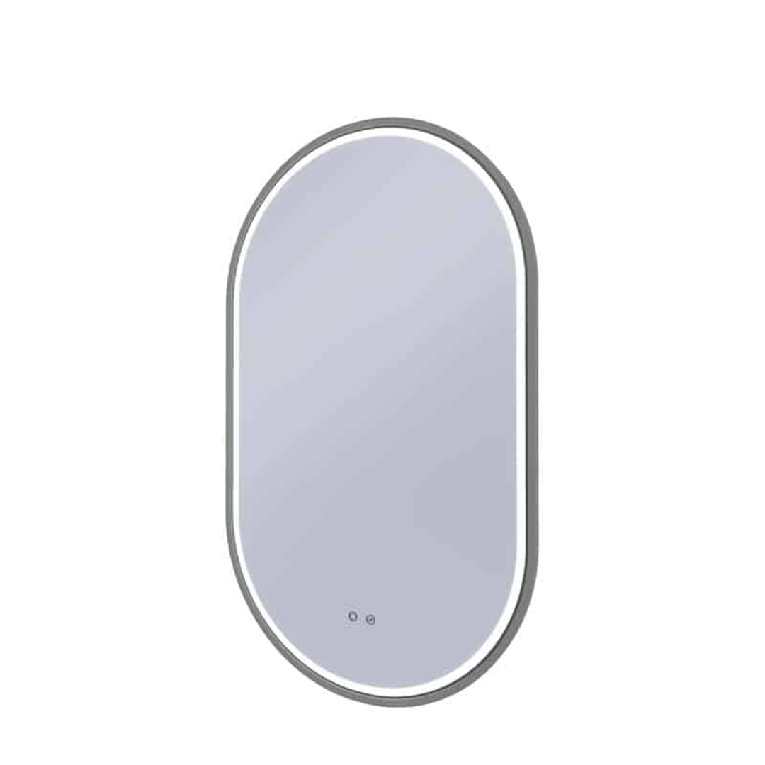 Remer Gatsby 600D Led Mirror With Georgian Metal Frame