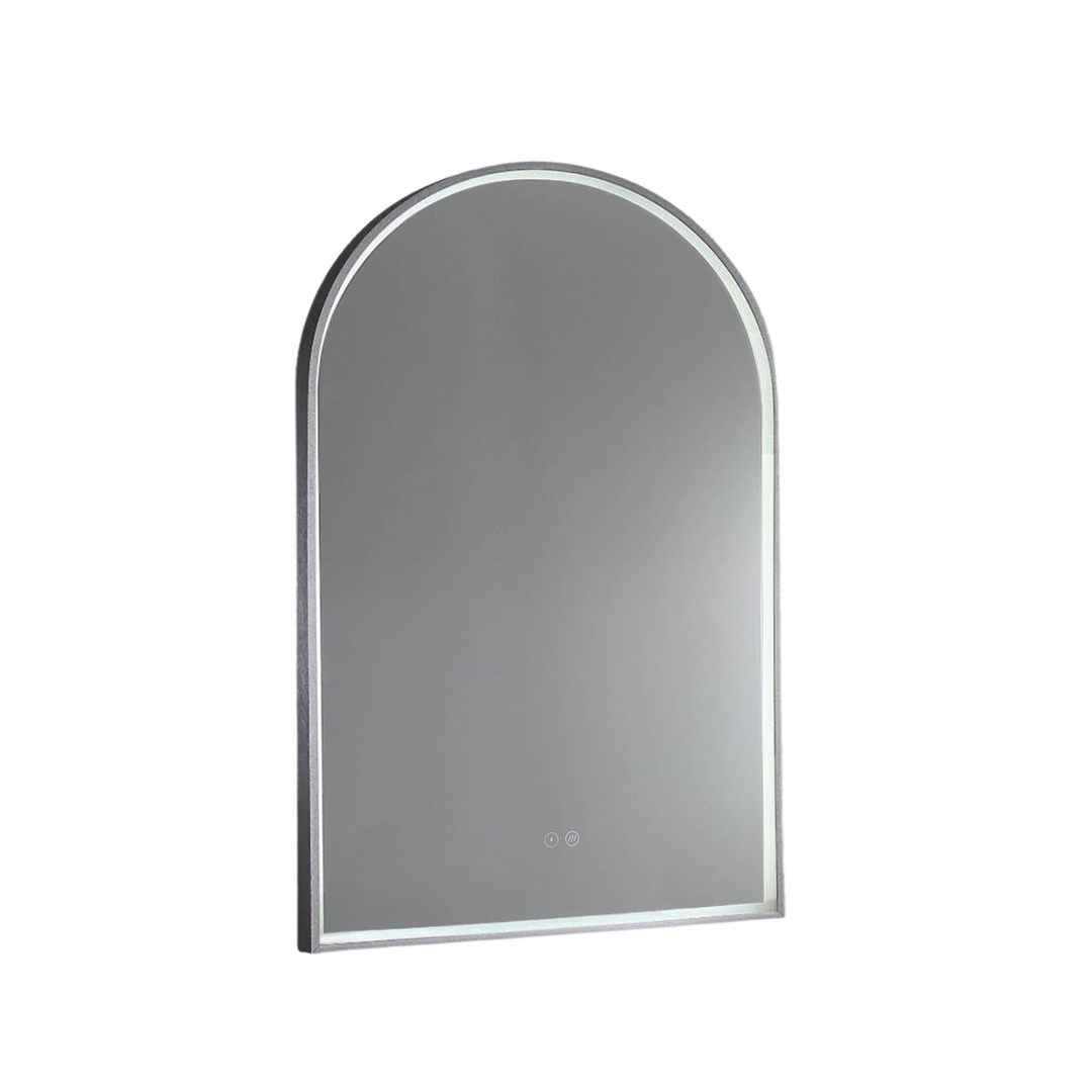 Remer Great Arch 700D Led Mirror With Georgian Metal Frame