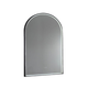 Remer Great Arch 700D Led Mirror With Manhattan Black Frame