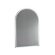 Remer Great Arch 700D Led Mirror Milano White Frame With Mirage Magnifier