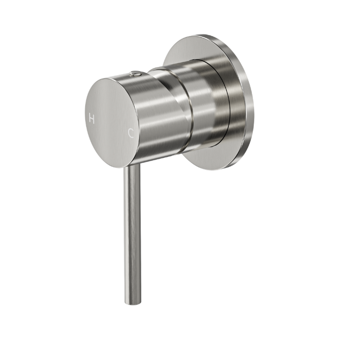 Linsol Gigi S3 Wall Mixer Trim Kit Brushed Nickel