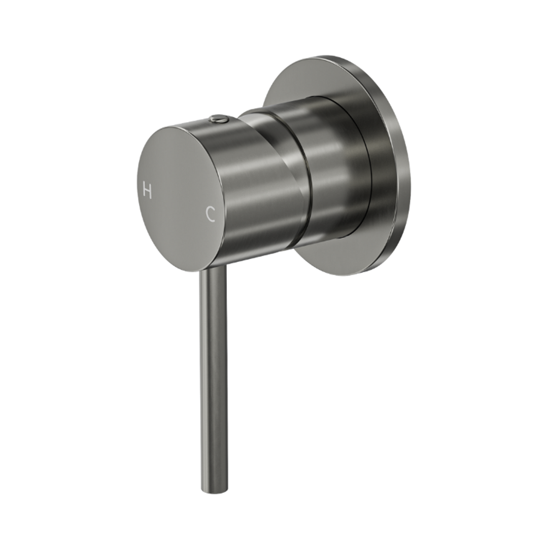 Linsol Gigi S3 Wall Mixer Trim Kit Gunmetal