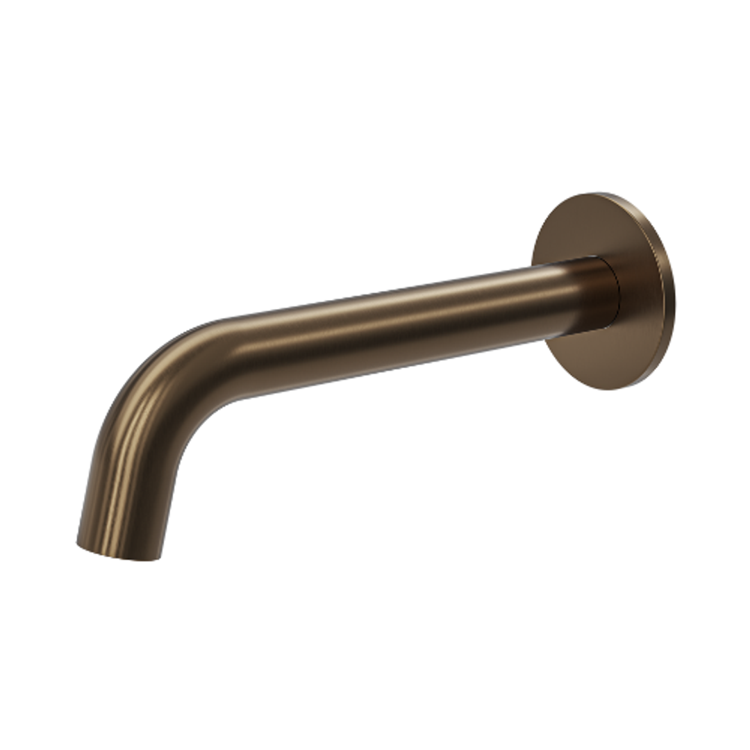 Linsol Gigi S3 Wall Mount Basin Or Bath Spout Aged Bronze