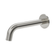 LINSOL Gigi S3 Wall Mount Basin Or Bath Spout Brushed Nickel
