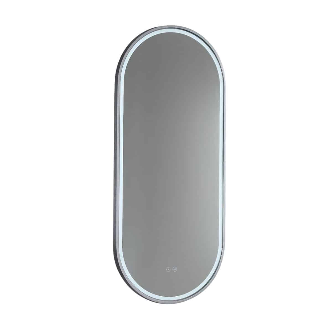 Remer Great Gatsby Led Mirror Georgian Metal Frame With Mirage Magnifier