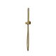 LINSOL Giulia Swivel Wall Bracket Set With Slim Handpiece Brushed Brass