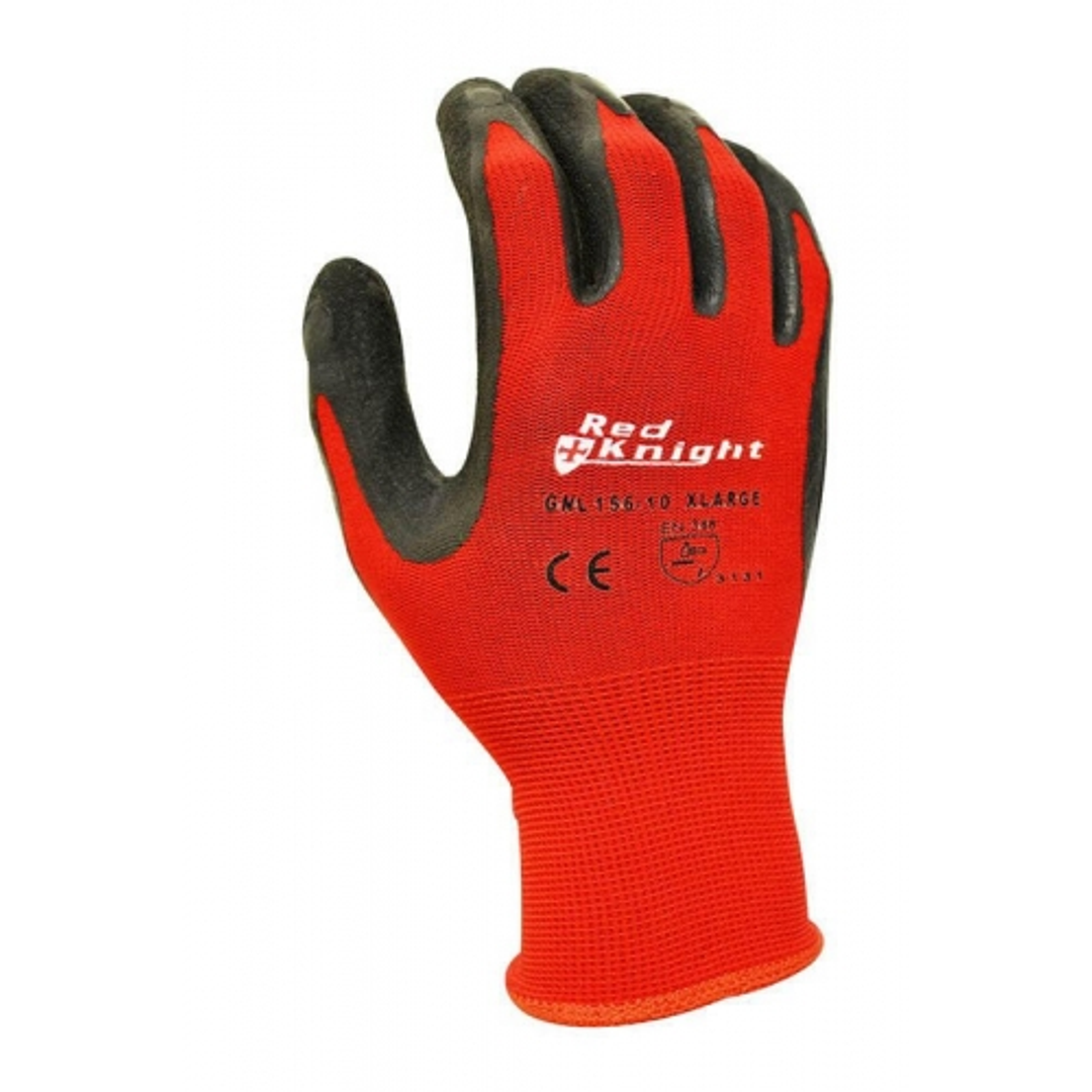 Maxisafe Red Knight Latex Gripmaster Glove (Pair)