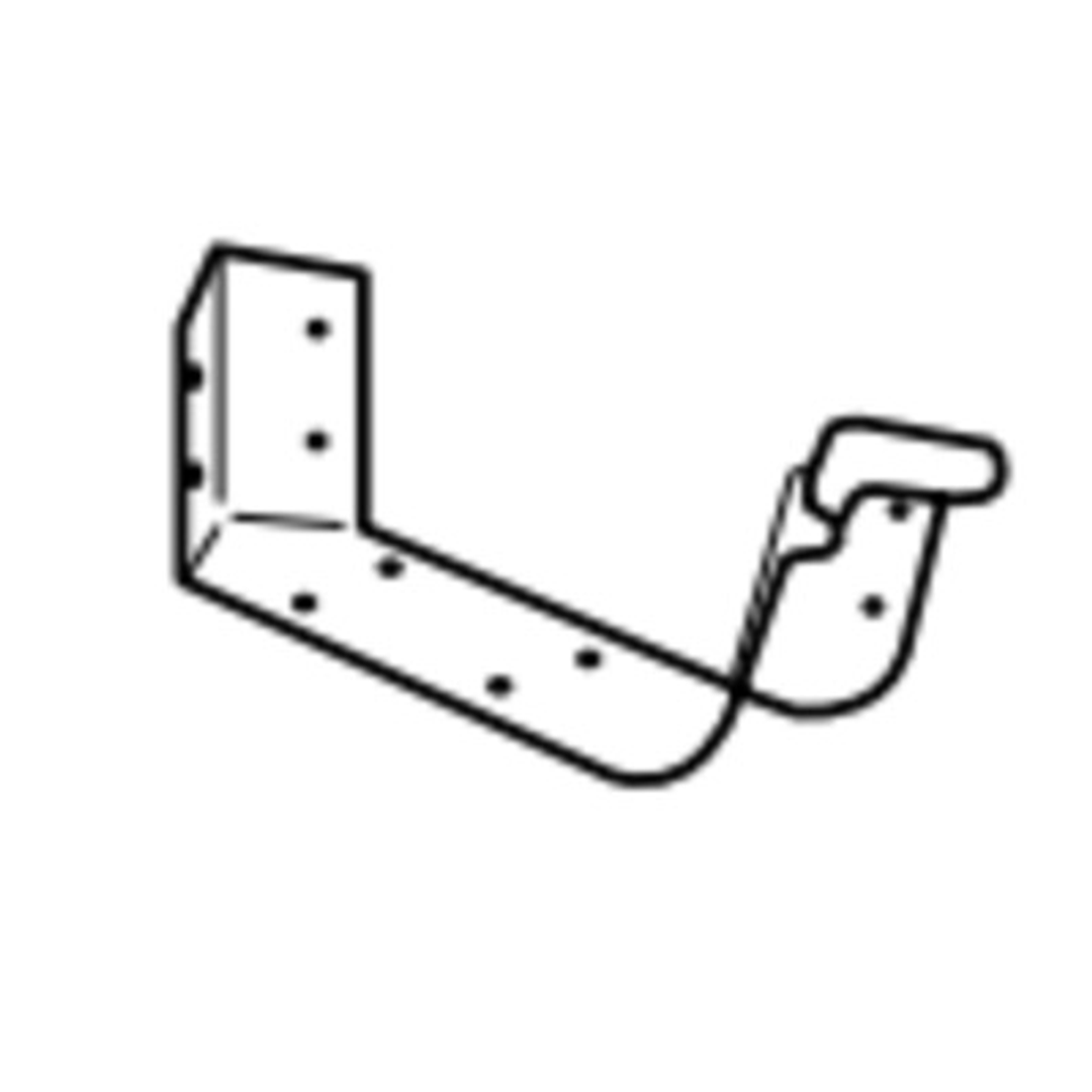 115 Quad Gutter 45Deg Internal Corner ** Cast **  Woodland Grey (Sg)
