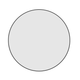 Thermogroup Georgia Round Black Framed Mirror - 900Mmø - Includes Mirror Demister