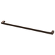 Phoenix Gloss Single Towel Rail 800Mm Brushed Bronze