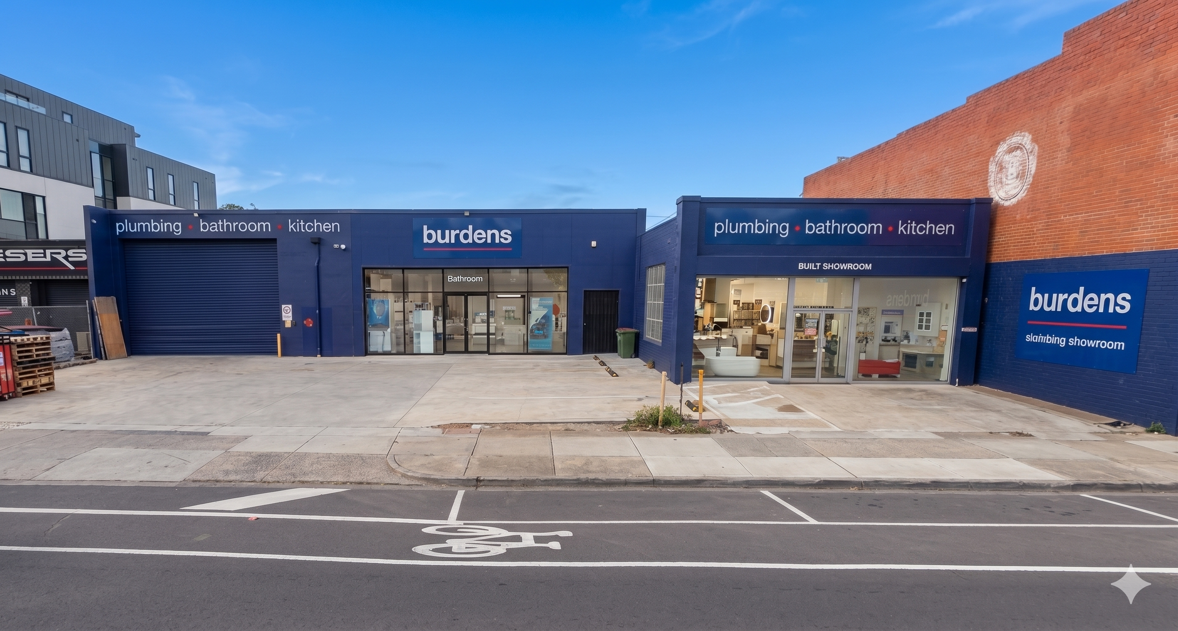 Burdens Footscray store exterior