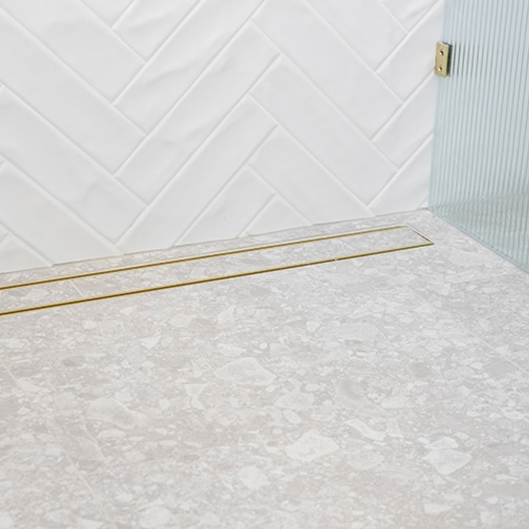 Lauxes Grates Slimline Tile Insert 26 Gold 5.6M