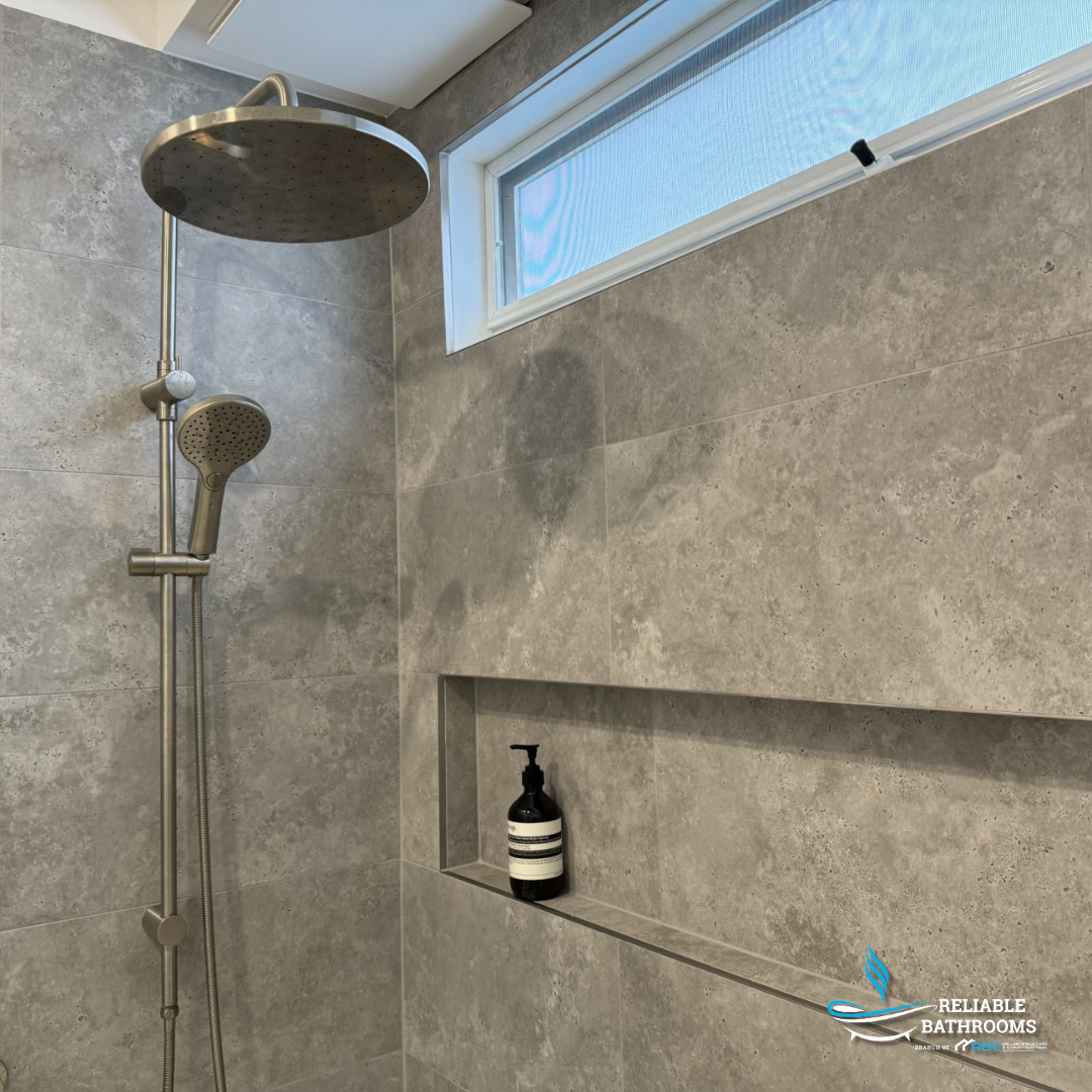 Greens Ashmore Bubblejet Twin Rail Shower Pvd Brushed Nickel