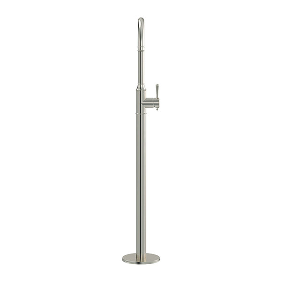 Meir Harrington Freestanding Bath Filler Brushed Nickel