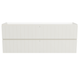 Timberline Henley Wall Hung Vanity 1500mm Double Bowl - Cabinet Only