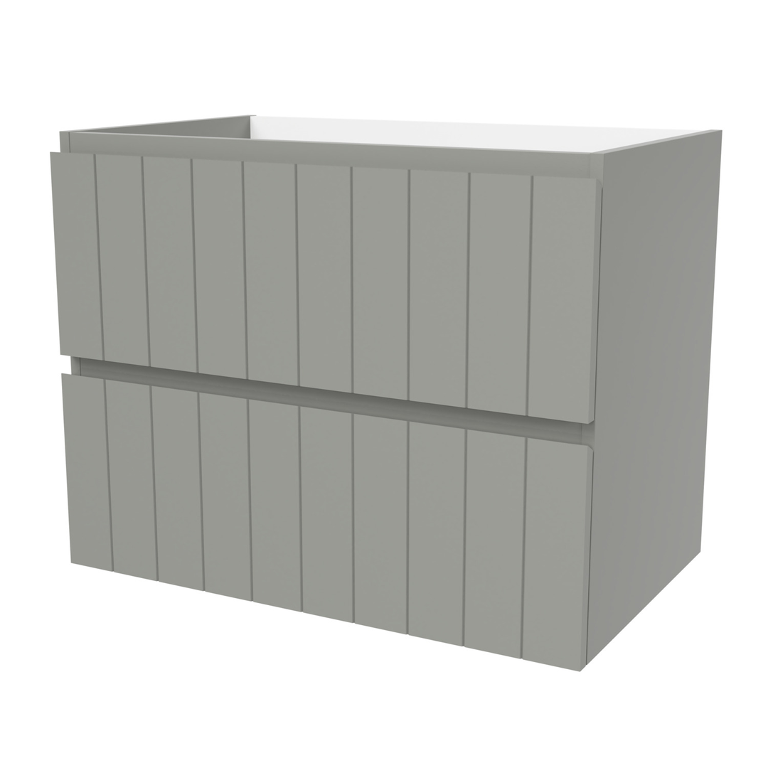 Timberline Henley Wall Hung Vanity 750mm - Cabinet Only