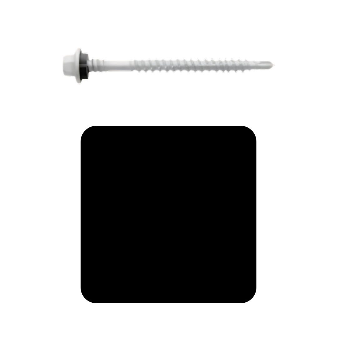 Roofing Screw Timber/Metal M6# 25mm Colorbond (100 Pack)