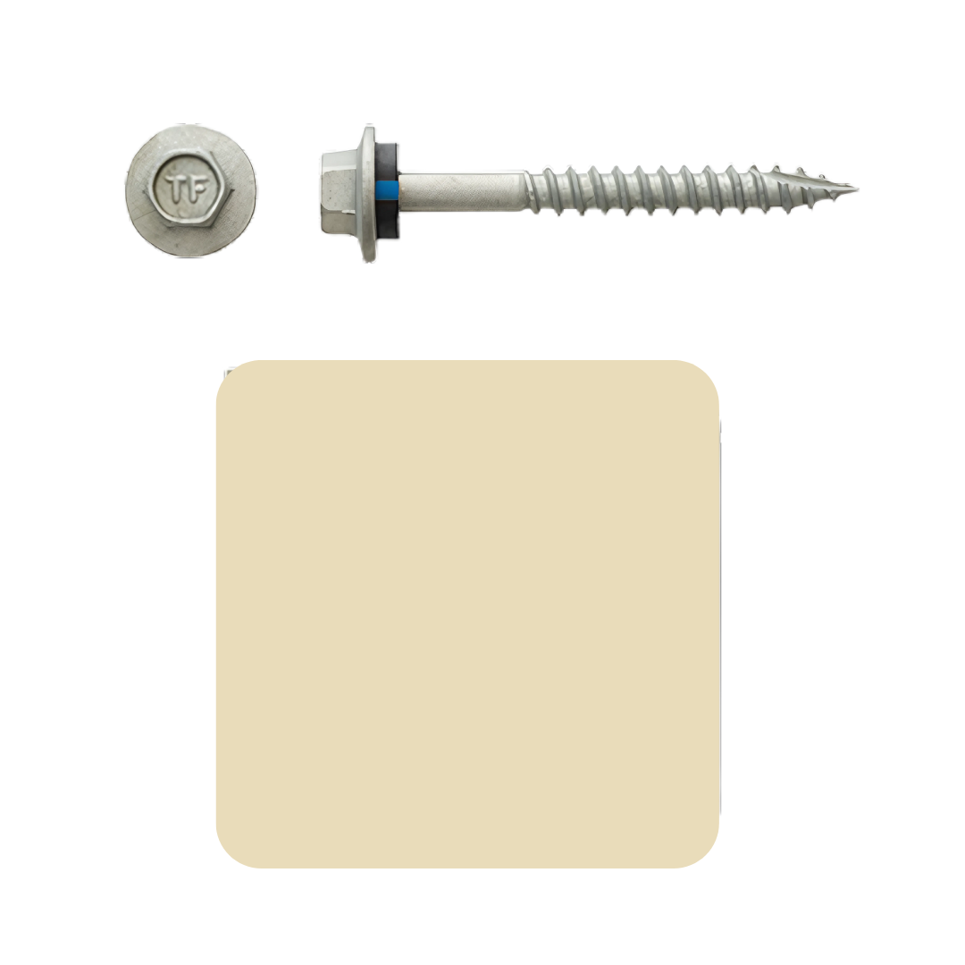 Roofing Screw Timber 12# 50mm Colorbond (100 Pack)