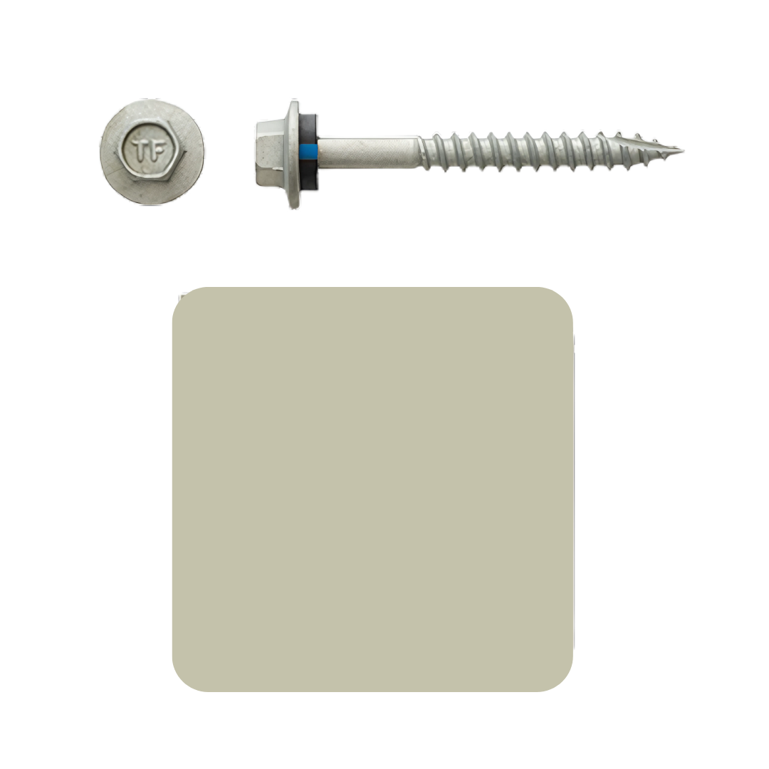 Roofing Screw Timber 12# 50mm Colorbond (100 Pack)