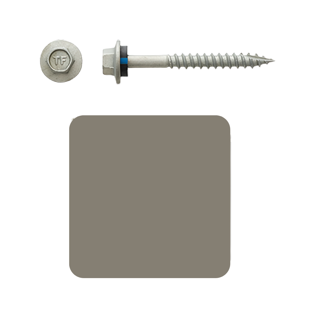 Roofing Screw Timber 12# 50mm Colorbond (100 Pack)