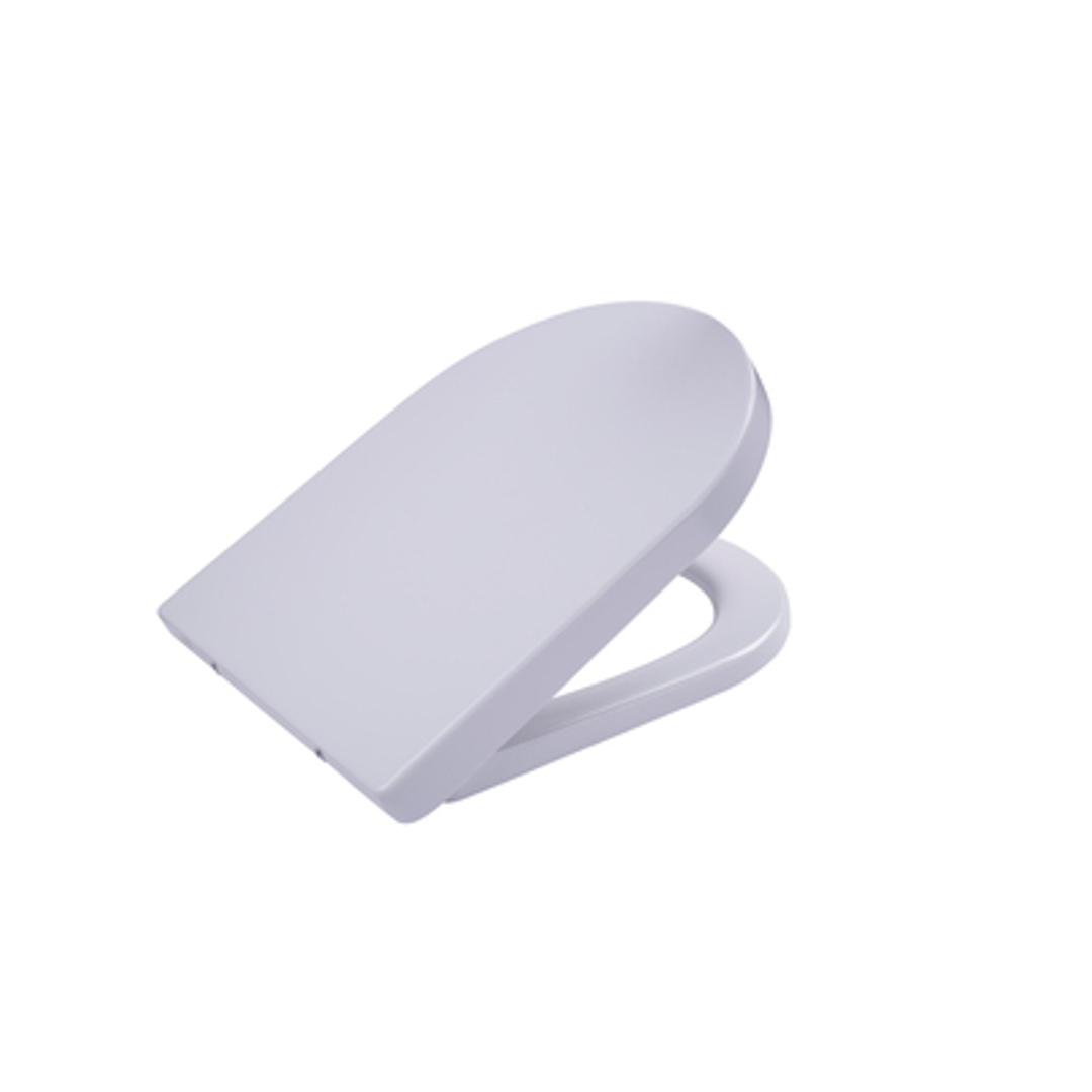 Haron Duroplast D Shape Soft Close Seat White Ts-2100