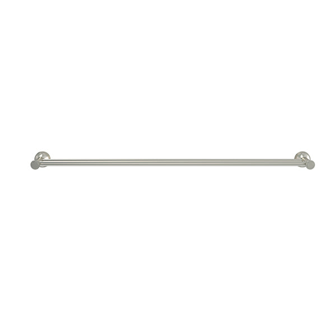 Meir Harrington Double Towel Rail Brushed Nickel