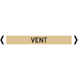 Pipe Marker Sticker (Med) Vent Pipe 10 Pack 400Mm X 27Mm