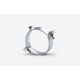 150Mm Clips For Galv / Pvc Pressure Pipe With 12Mm Nuts **12Mm**