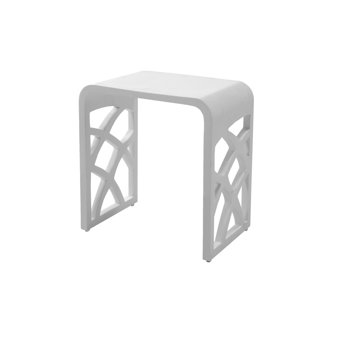 Thermogroup Ivy Shower Stool 400X270Mm - White
