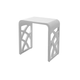 Thermogroup Ivy Shower Stool 400X270Mm - White