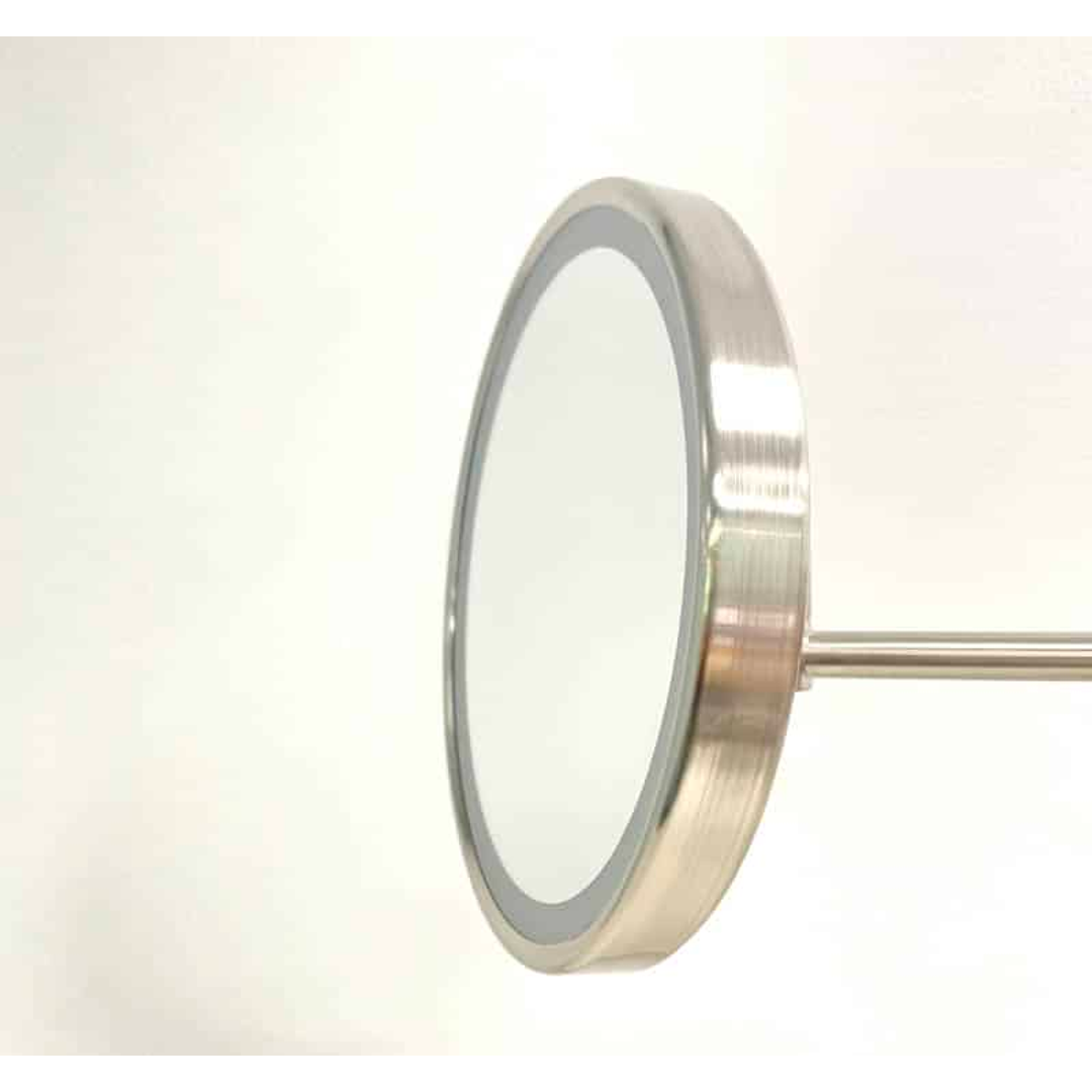 Remer Illusion Magnifying Mirror Brits Nickel
