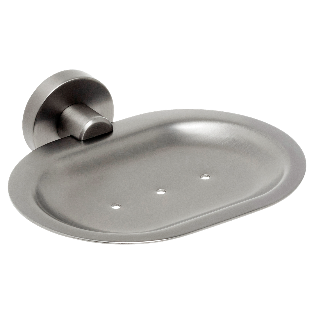 Johnson Suisse Venezia Soap Dish Pvd Brushed Nickel II